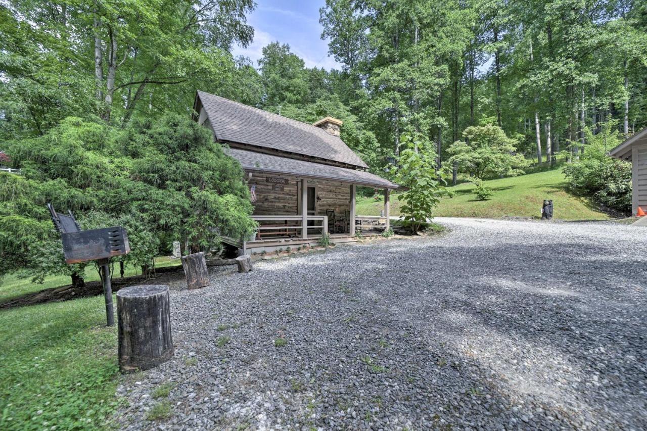 Historic Cabin Grill And Hiking Trail Access! Bryson City Exterior photo